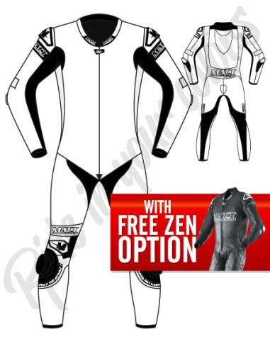 GP - Cowhide - Custom motorcycle suit